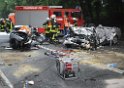 Schwerer VU Leichlingen L294  beide Fahrer verstorben P28